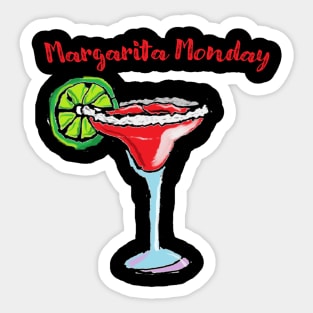 Margarita Monday Cocktail Sticker